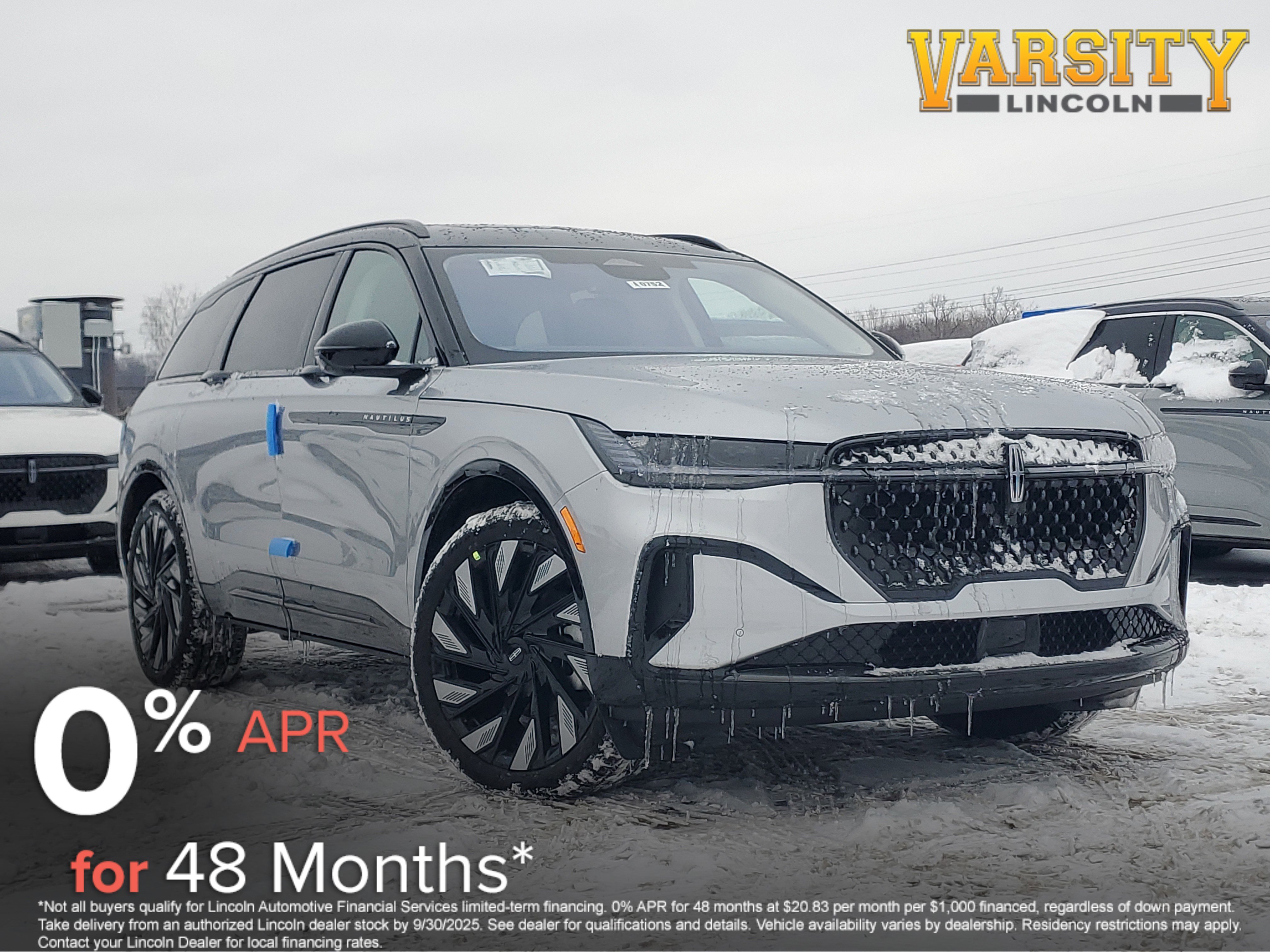 New 2026 Lincoln Nautilus Reserve w/ Jet Appearance Package