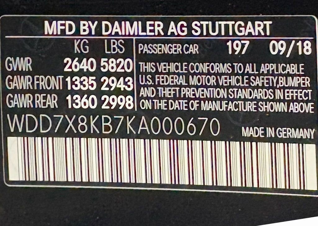 Used 2019 Mercedes-Benz AMG GT 63 S image 41