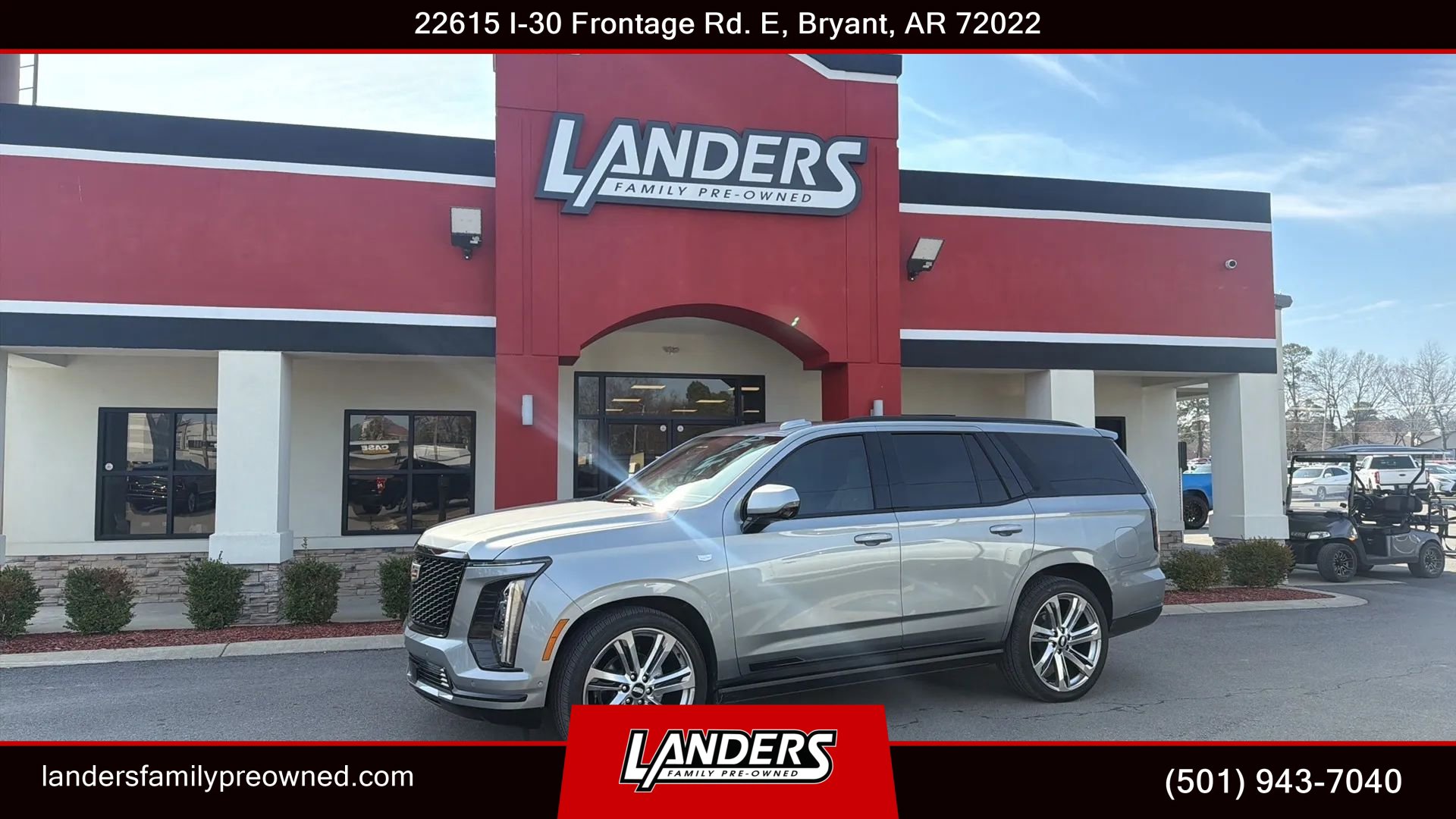 Used 2025 Cadillac Escalade Sport w/ Touring Package image 1