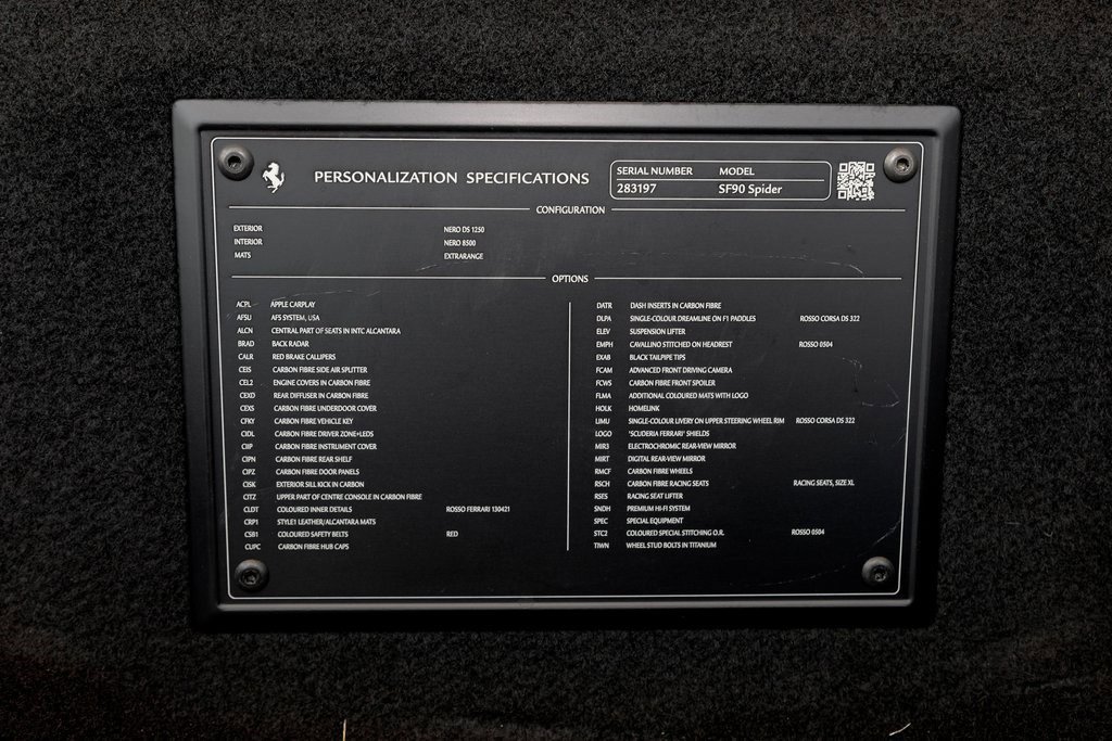 Used 2022 Ferrari SF90 Spider image 33