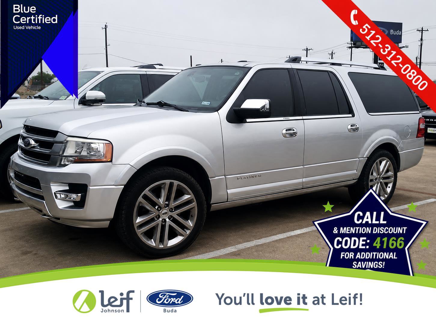 Used 2017 Ford Expedition EL Platinum AWD/4WD image 1