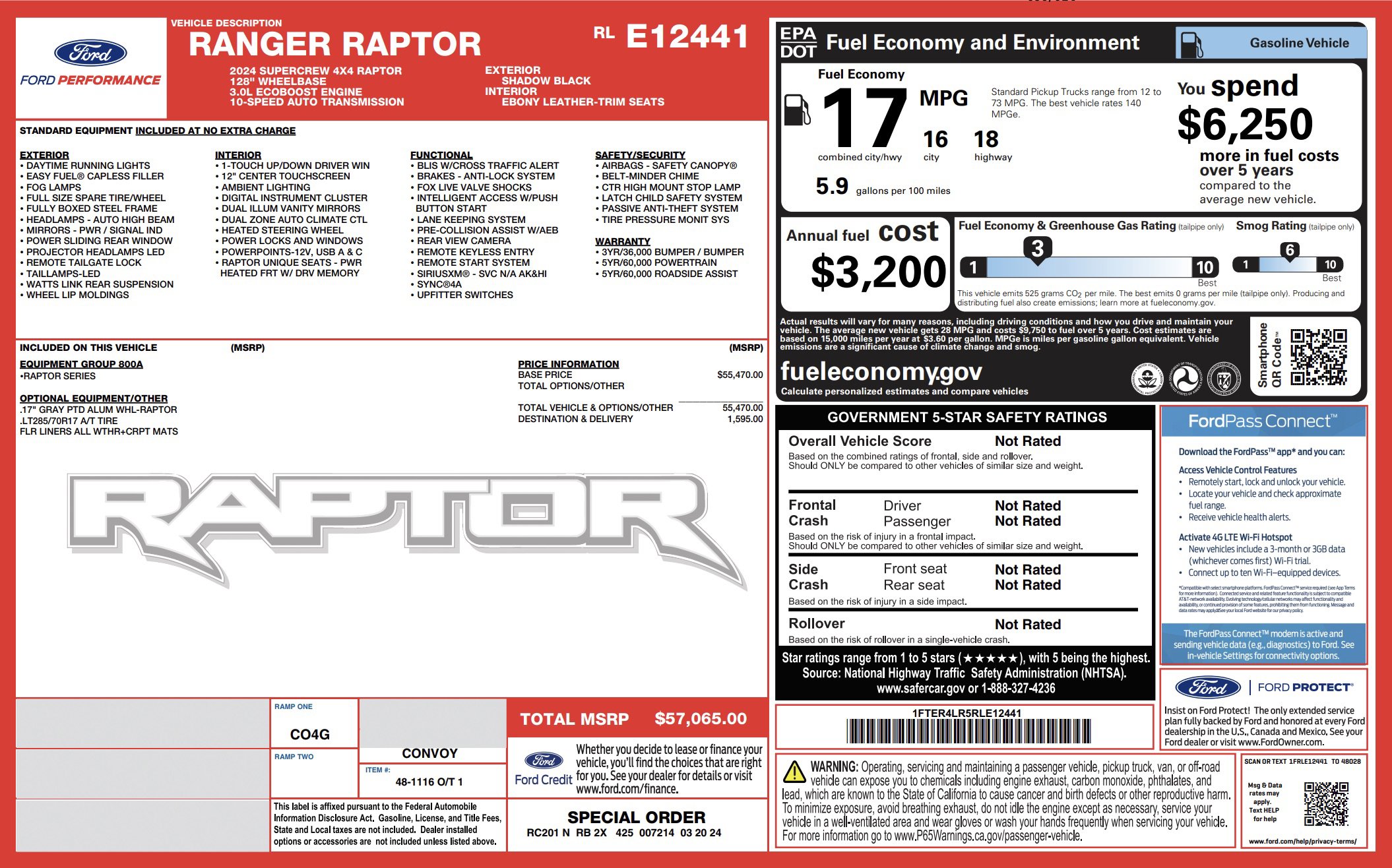 Used 2024 Ford Ranger Raptor image 5