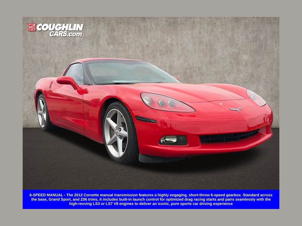 Used 2012 Chevrolet Corvette Coupe w/ 2LT Preferred Equipment Group RWD 360° Tour