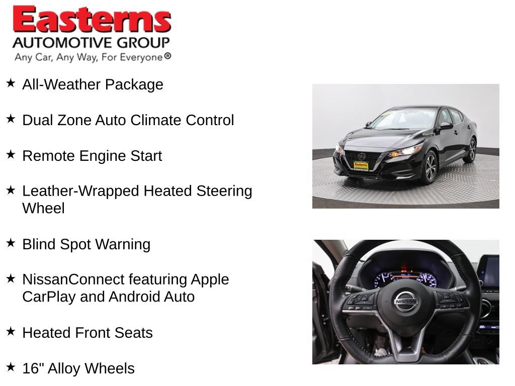 Used 2023 Nissan Sentra SV w/ All-Weather Package FWD image 13