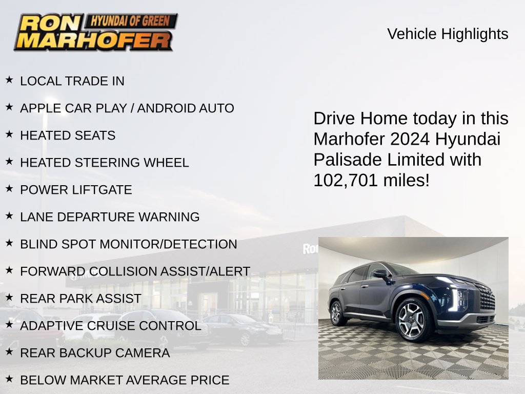 Used 2024 Hyundai Palisade Limited AWD/4WD image 15