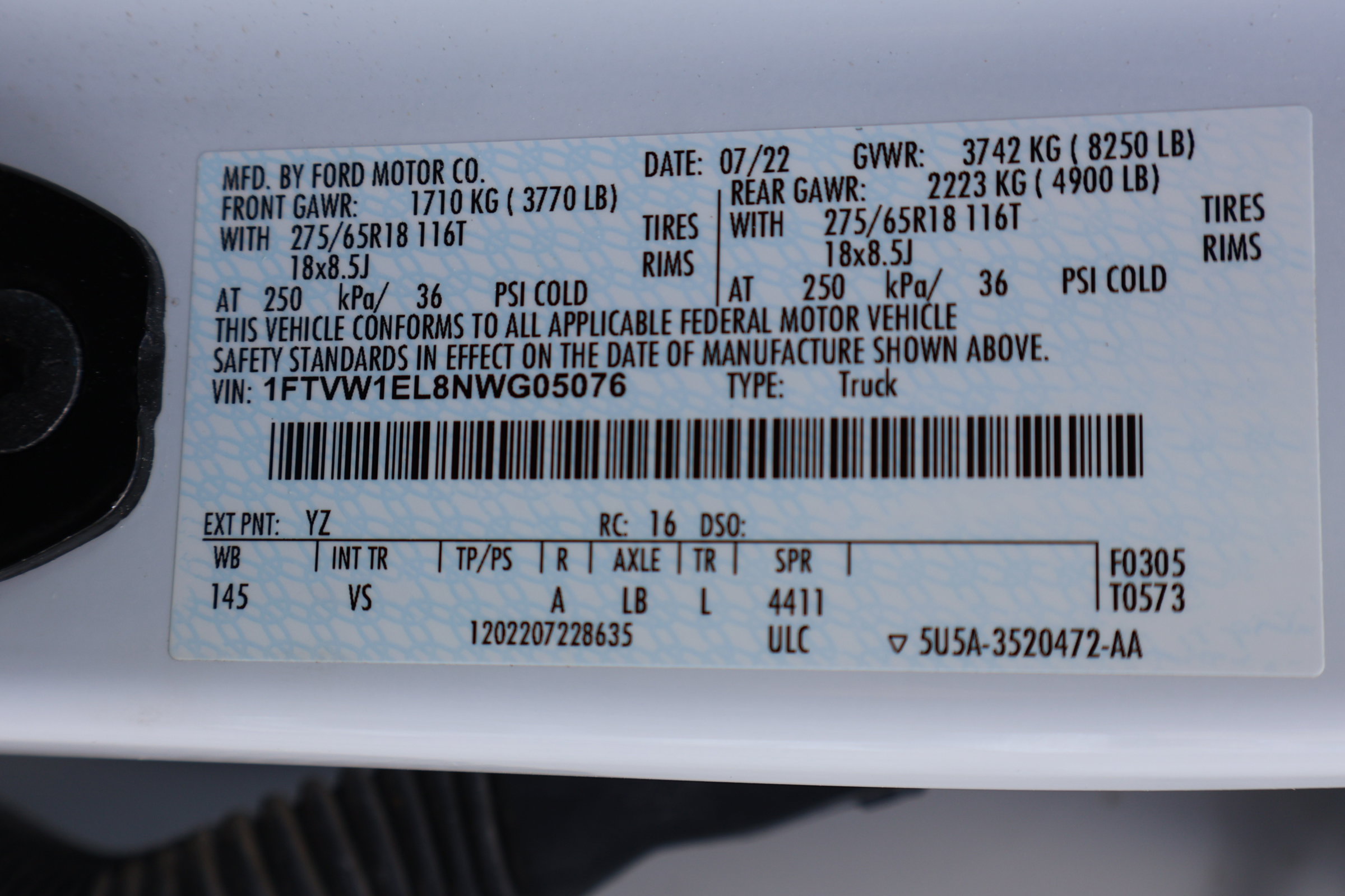 Used 2022 Ford F150 Lightning Pro image 29