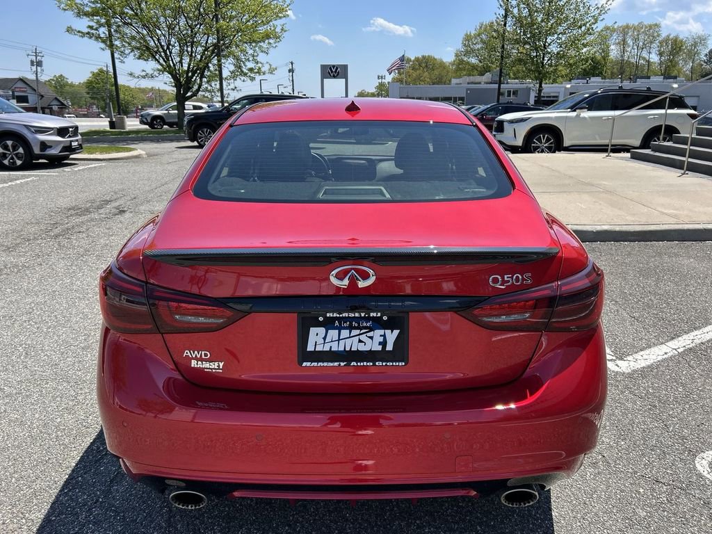 Certified 2024 INFINITI Q50 Red Sport 400 AWD/4WD image 26