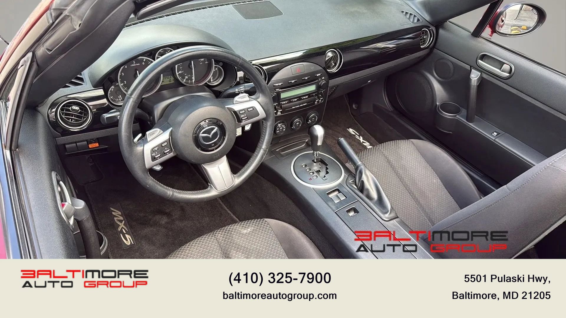 Used 2008 MAZDA MX-5 Miata Sport RWD image 8