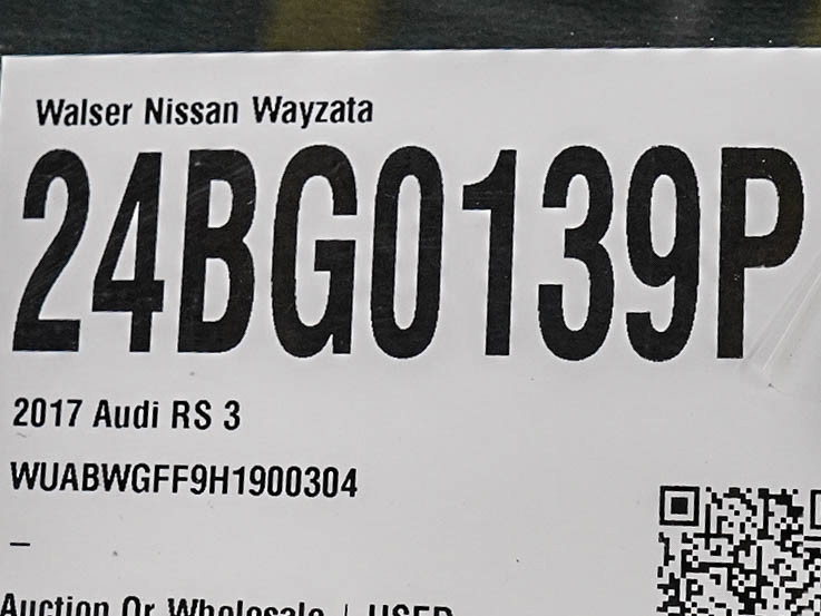 Used 2017 Audi RS 3 AWD/4WD image 29