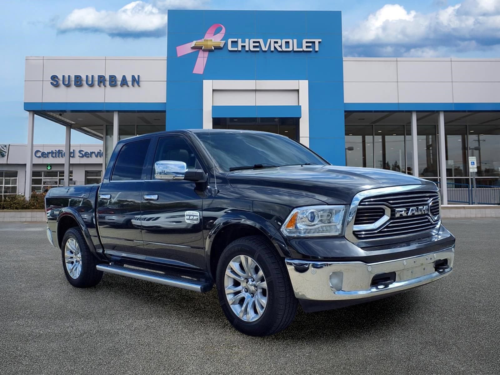 Used 2018 RAM 1500 Laramie Longhorn w/ Longhorn Southfork Package AWD/4WD image 3