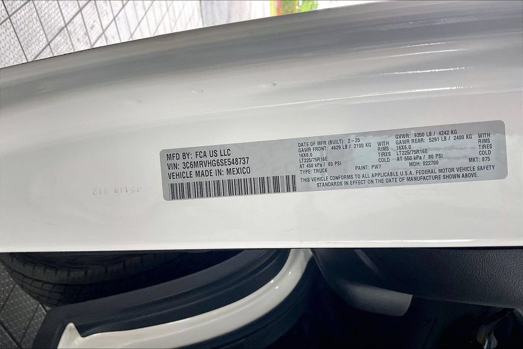 Used 2025 RAM ProMaster 3500 w/ Convenience Group FWD image 35