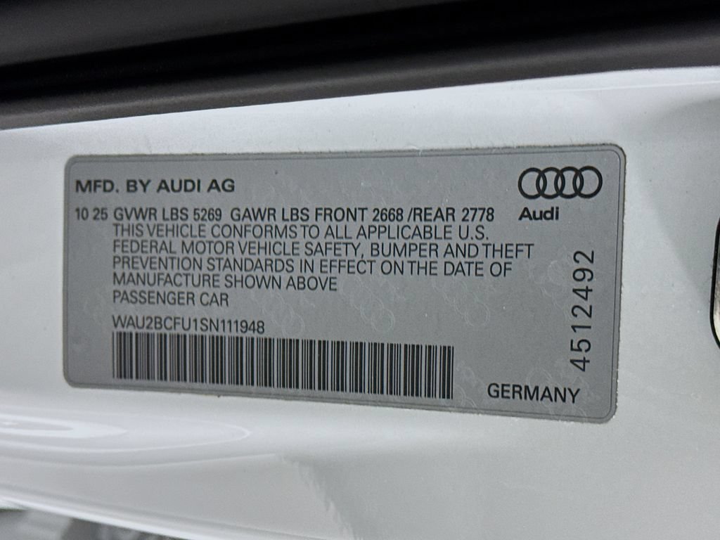 Certified 2025 Audi A5 2.0T Premium Plus w/ Premium Plus AWD/4WD image 36