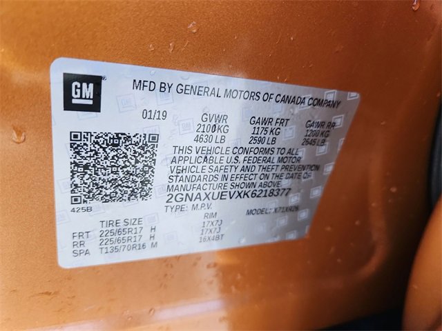 Certified 2019 Chevrolet Equinox LT image 32