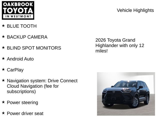 Certified 2026 Toyota Grand Highlander XLE image 7