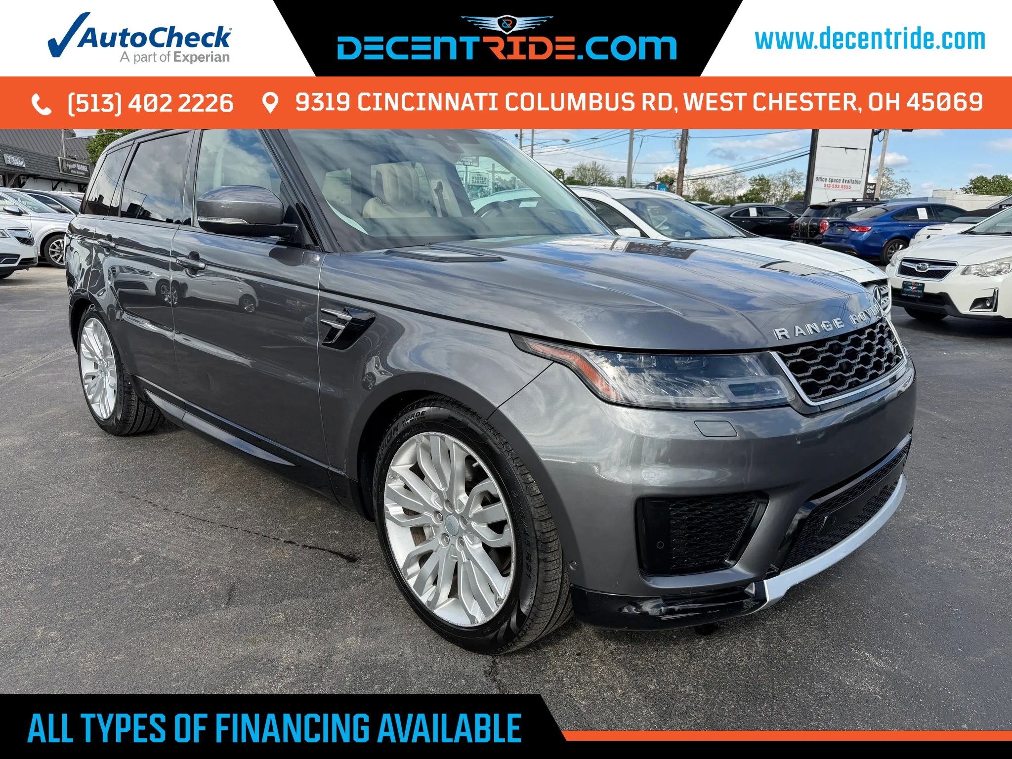 Used 2019 Land Rover Range Rover Sport HSE AWD/4WD image 1