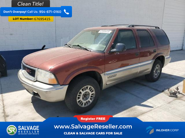 Used 1998 GMC Jimmy SLE w/ Marketing Opt Pkg 5