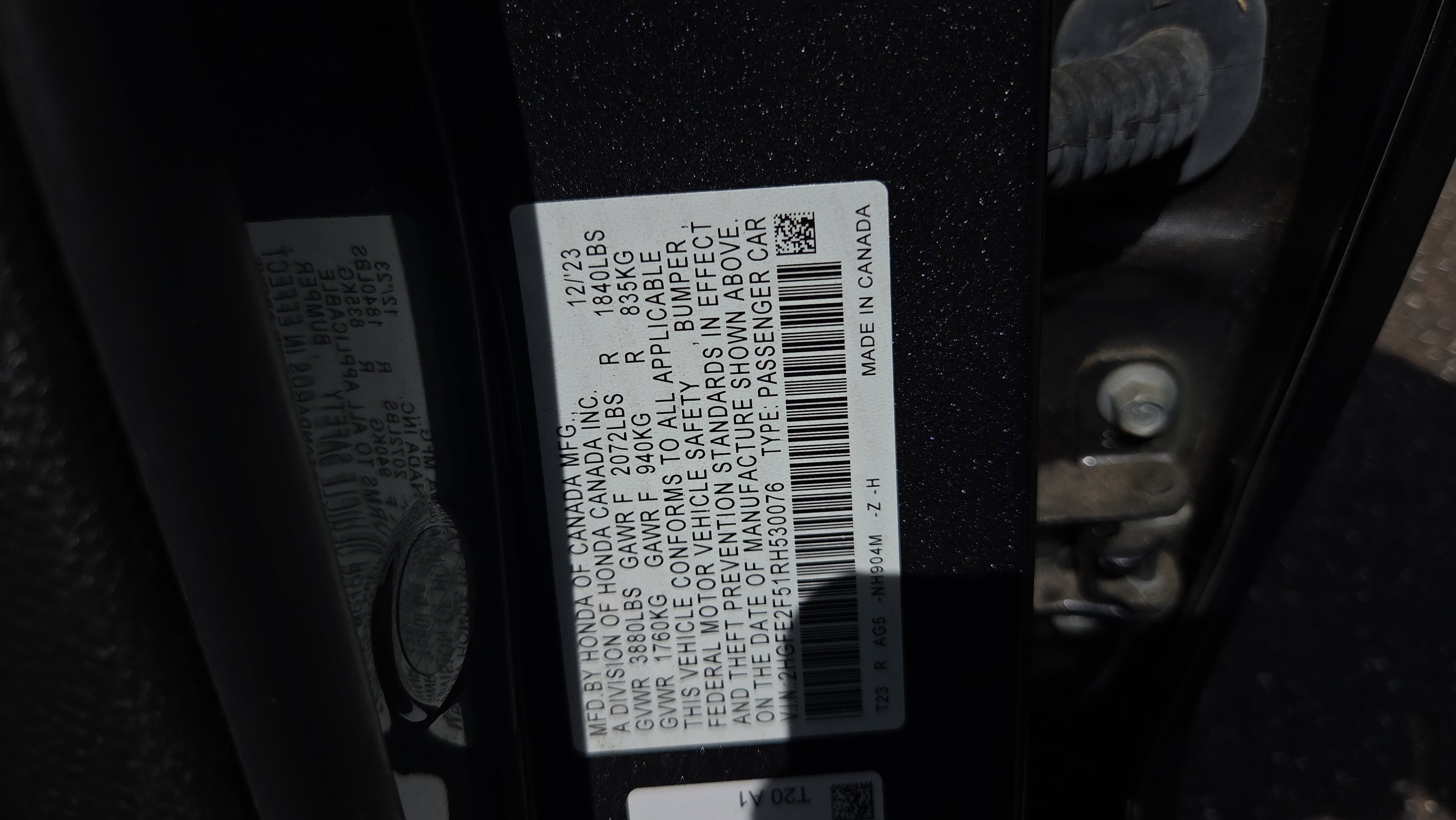 Used 2024 Honda Civic Sport image 16