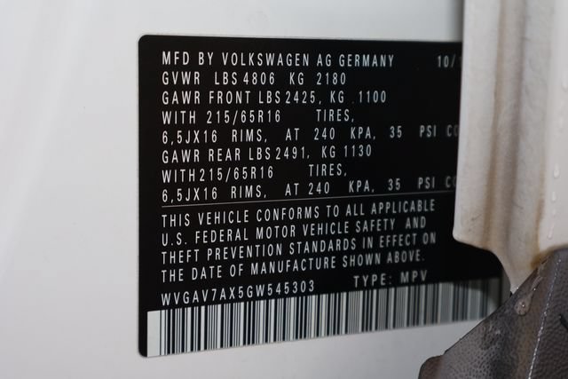 Used 2016 Volkswagen Tiguan S FWD image 28