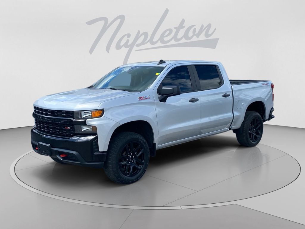Used 2021 Chevrolet Silverado 1500 Custom Trail Boss w/ Safety Confidence Package AWD/4WD video 1
