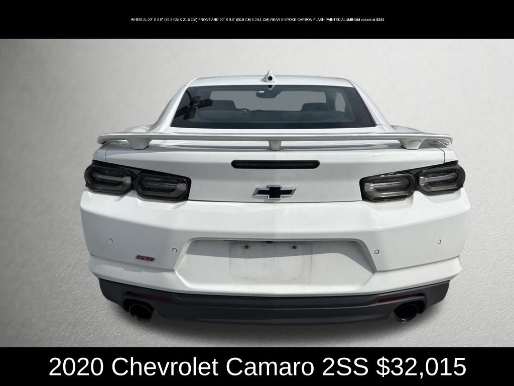 Used 2020 Chevrolet Camaro SS RWD image 4