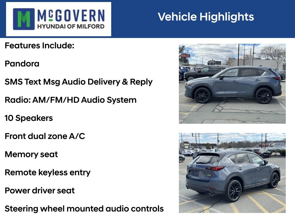 Used 2023 MAZDA CX-5 Carbon Edition image 4