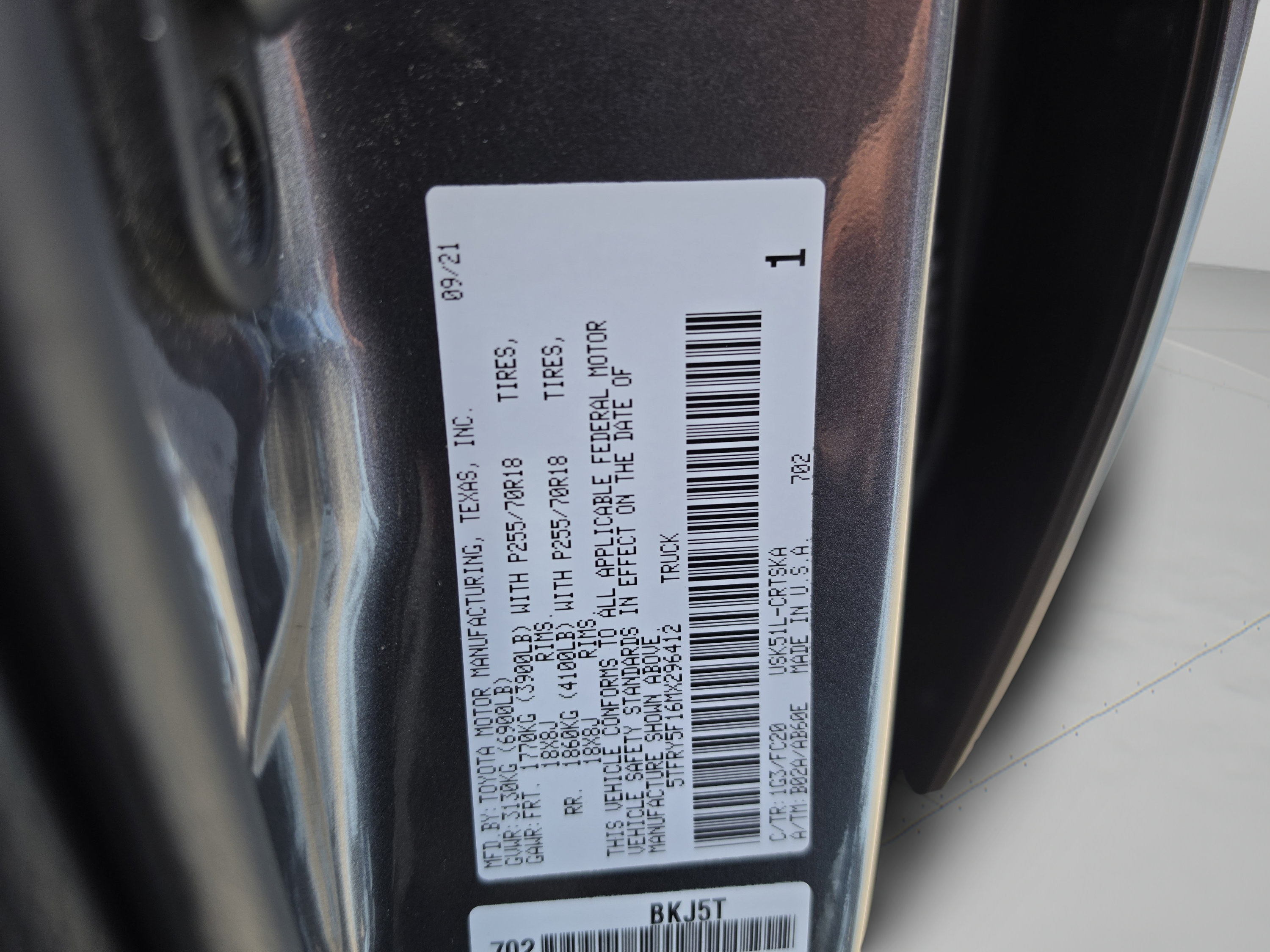 Used 2021 Toyota Tundra SR5 RWD image 39