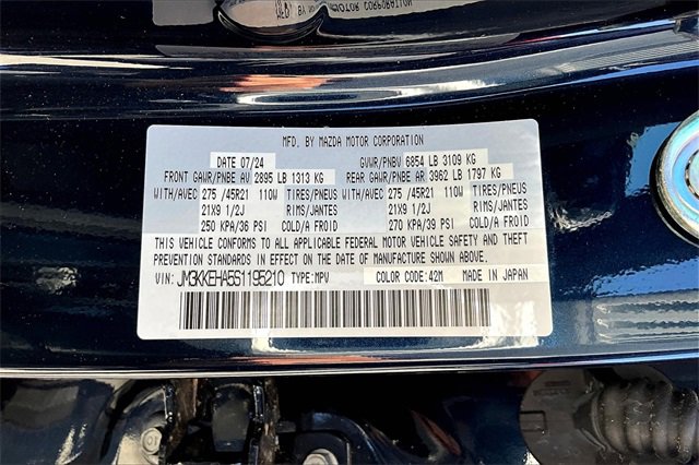 New 2025 MAZDA CX-90 Plug-In Hybrid w/ Premium Plus image 9