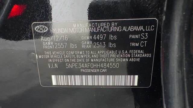 Used 2017 Hyundai Sonata Sport w/ Value Edition Package 02 FWD image 34