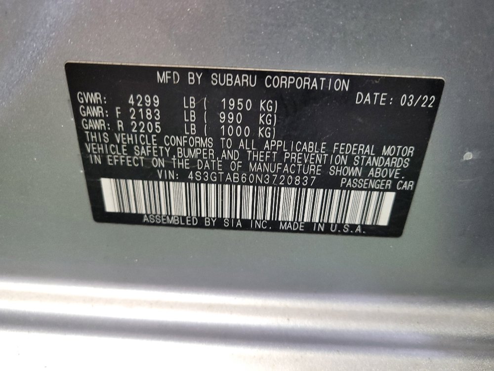 Used 2022 Subaru Impreza 2.0i AWD/4WD image 33