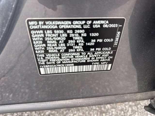 Used 2024 Volkswagen Atlas SEL AWD/4WD image 22