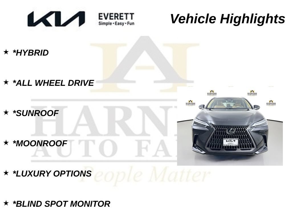 Used 2024 Lexus NX 350h AWD w/ Vision Package image 9