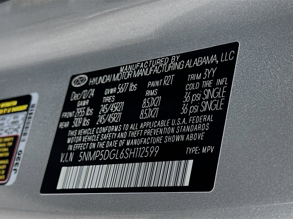 Certified 2025 Hyundai Santa Fe Calligraphy image 34