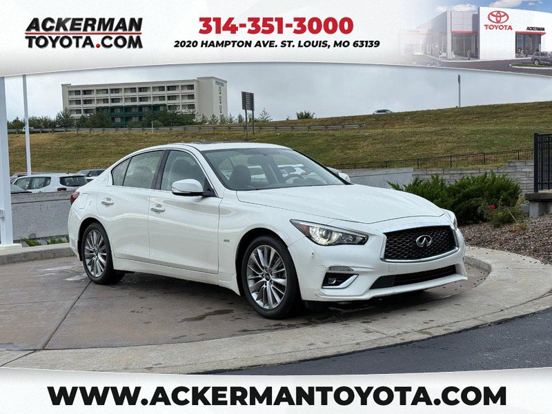 Used 2019 INFINITI Q50 Luxe w/ Essential Package (3.0T Luxe)