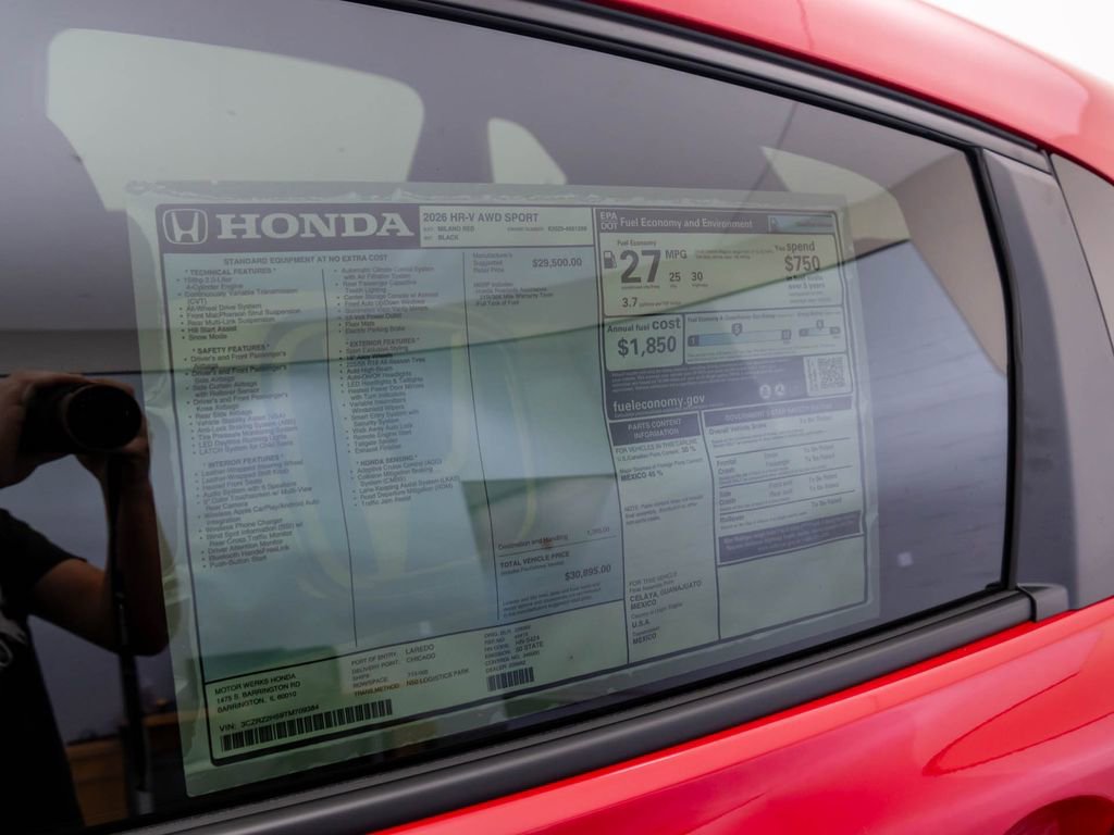 Used 2026 Honda HR-V Sport image 31