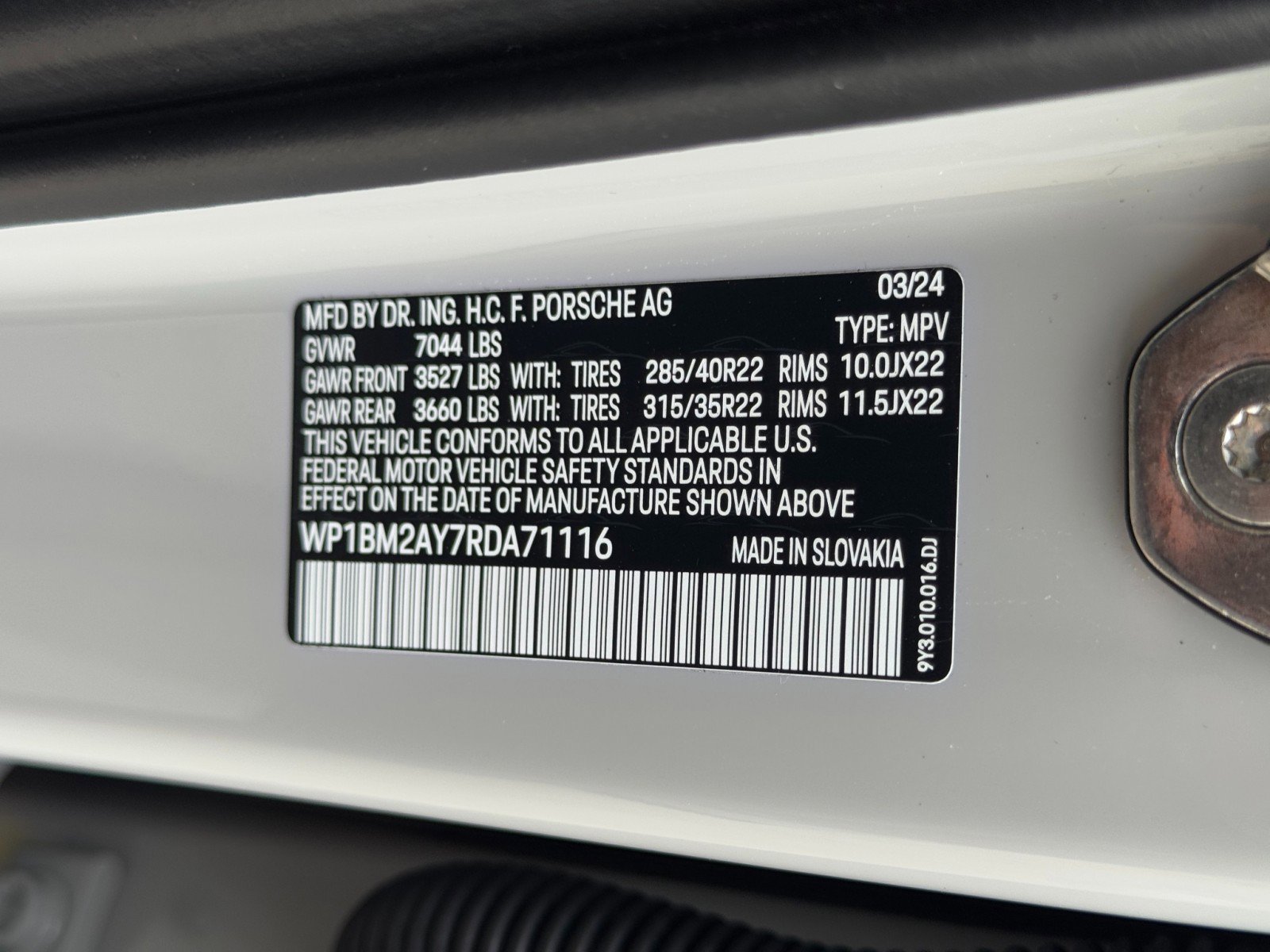 Used 2024 Porsche Cayenne Turbo AWD/4WD image 62