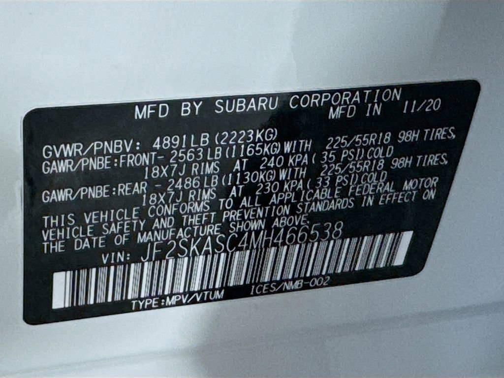 Used 2021 Subaru Forester Limited w/ Popular Package #3 image 41