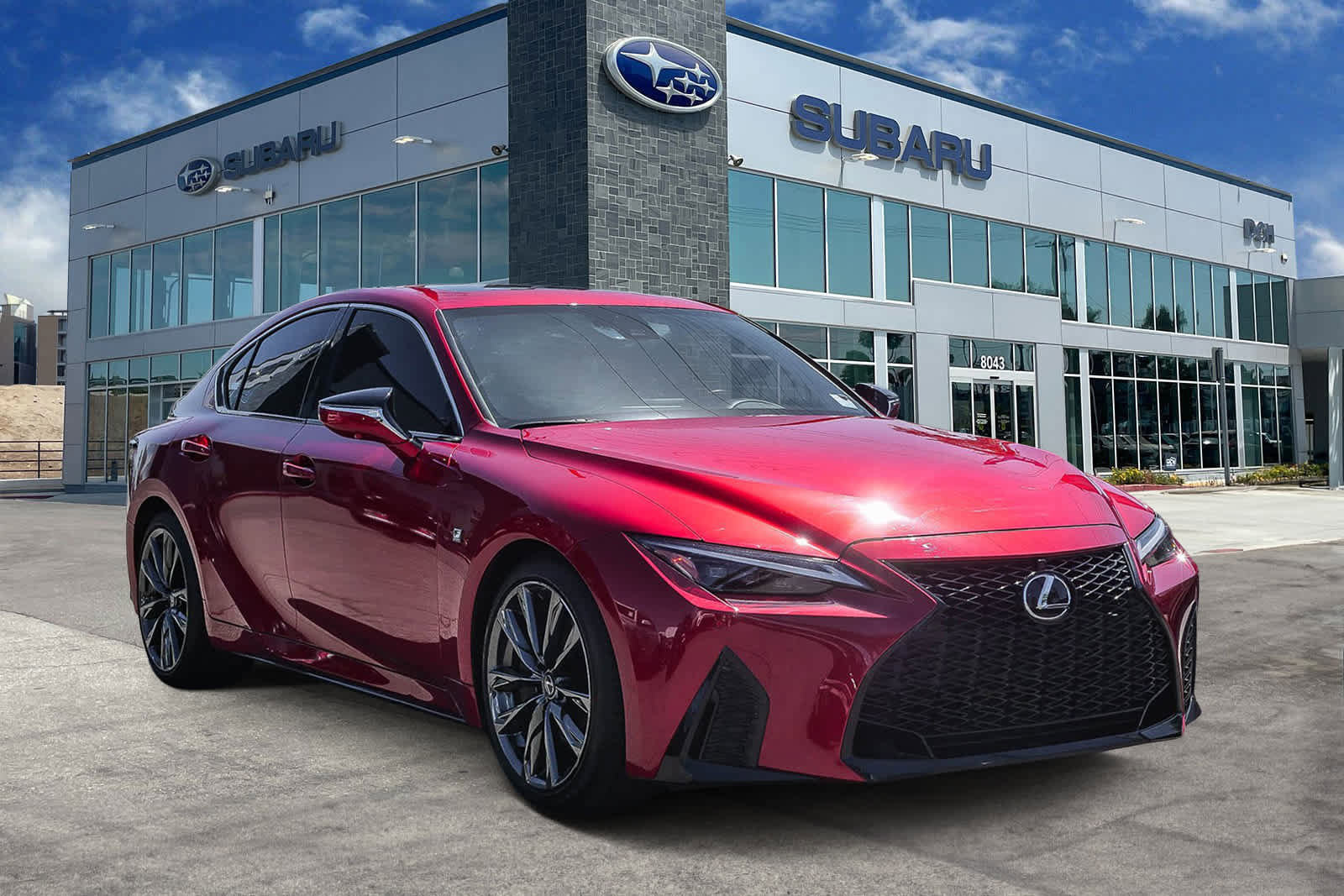 Used 2023 Lexus IS 350 F Sport w/ Navigation Package RWD image 3