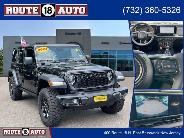 Used 2024 Jeep Wrangler Unlimited Sport AWD/4WD image 1