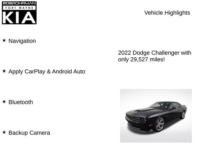 Used 2022 Dodge Challenger R/T RWD image 8