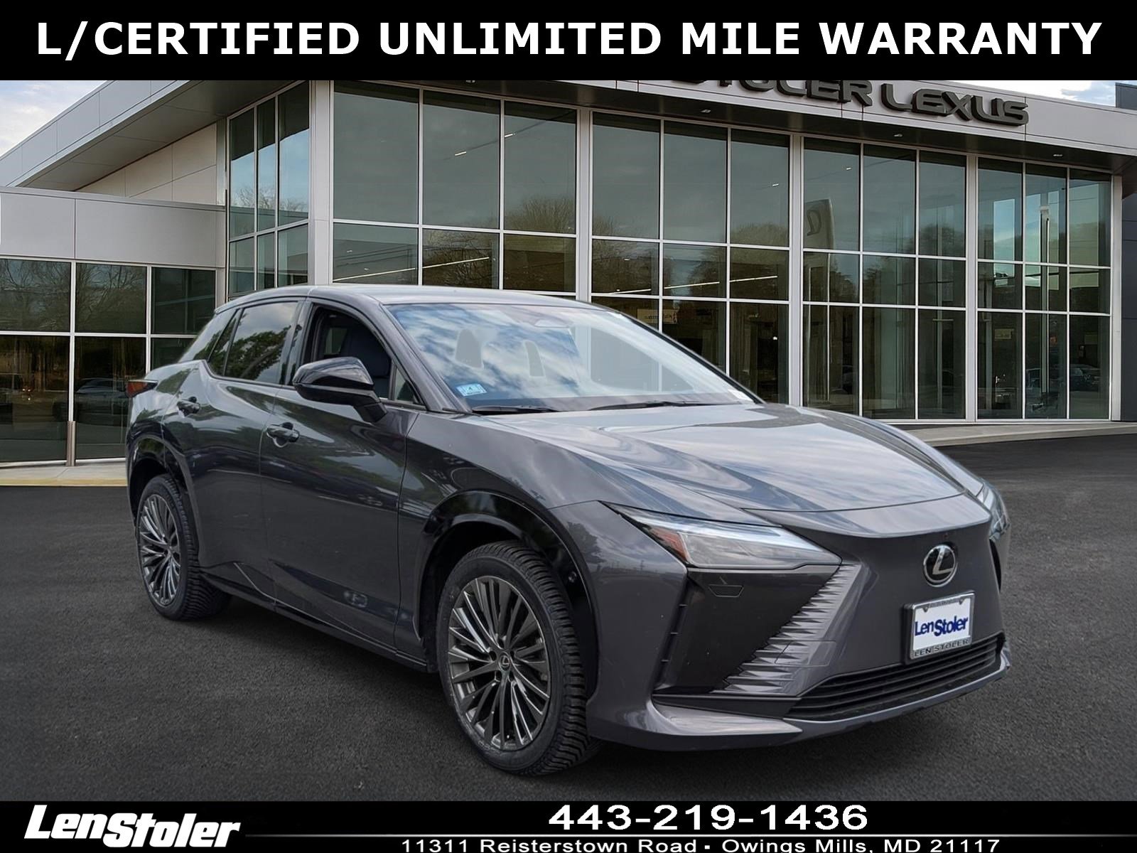 Certified 2023 Lexus RZ 450e Premium w/ Accessory Package (2T)
