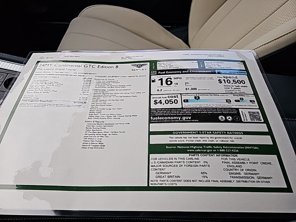 New 2024 Bentley Continental GT V8 image 45