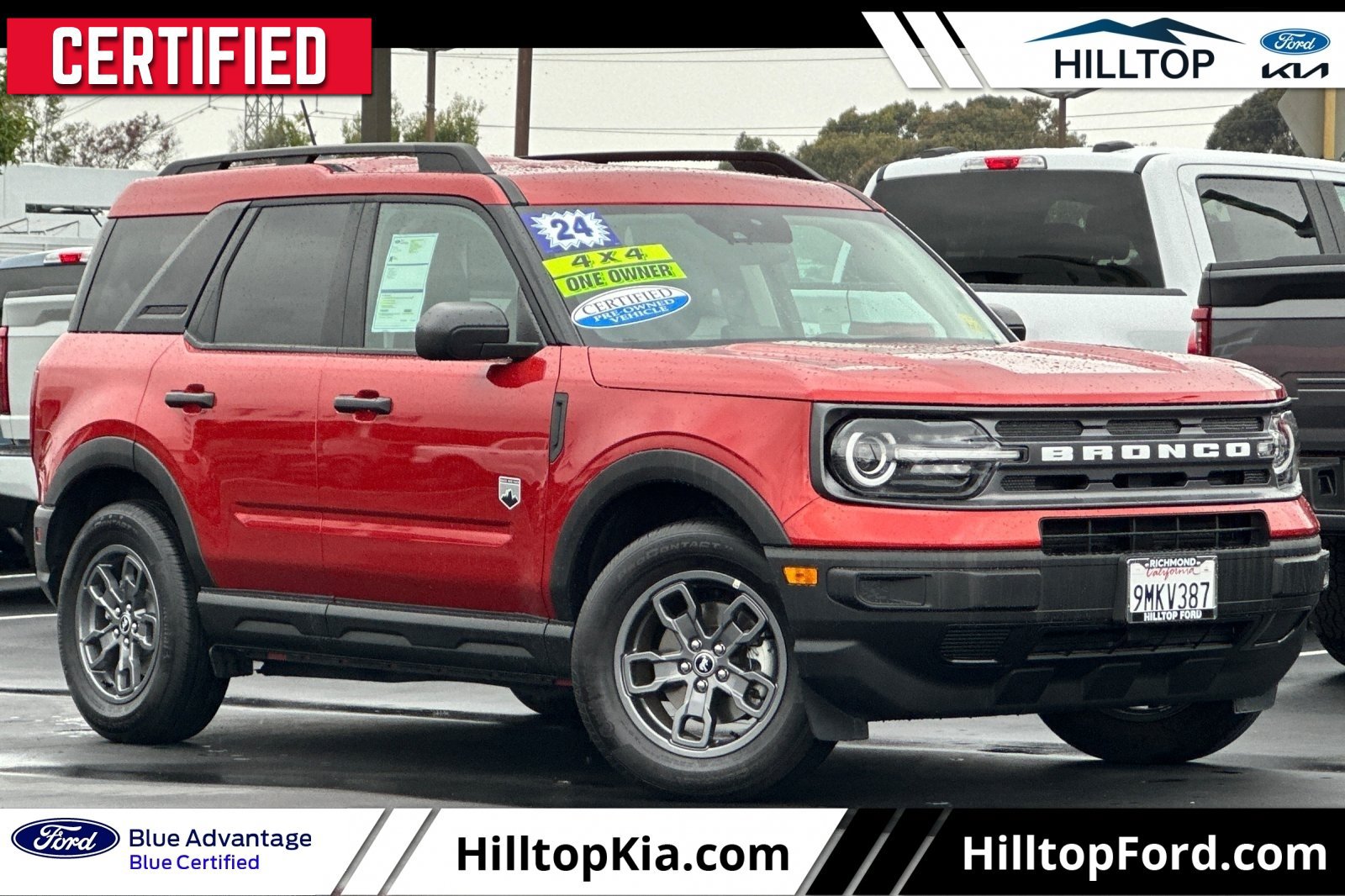 Certified 2024 Ford Bronco Sport Big Bend
