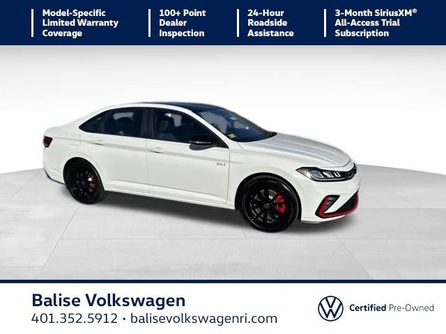 Certified 2025 Volkswagen Jetta GLI Autobahn w/ GLI Black Package