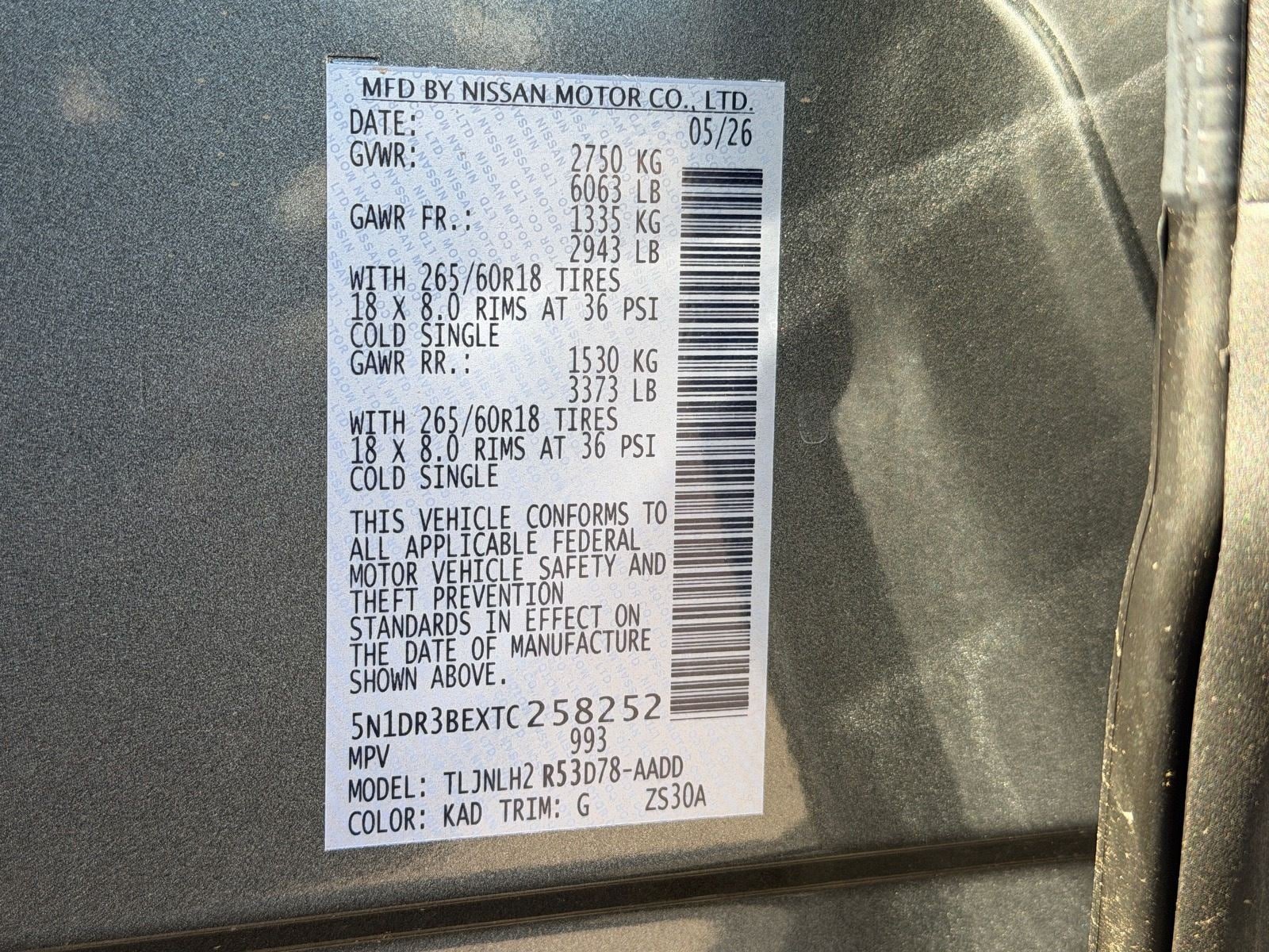 New 2026 Nissan Pathfinder Rock Creek AWD/4WD image 29