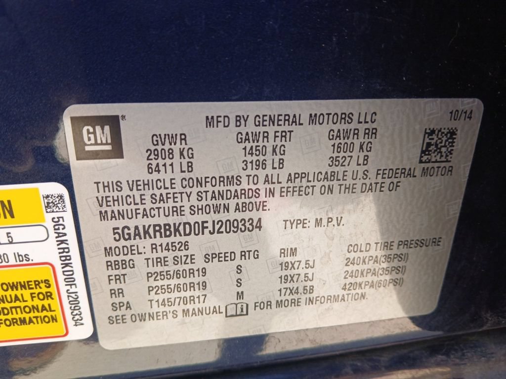 Used 2015 Buick Enclave Leather FWD image 38