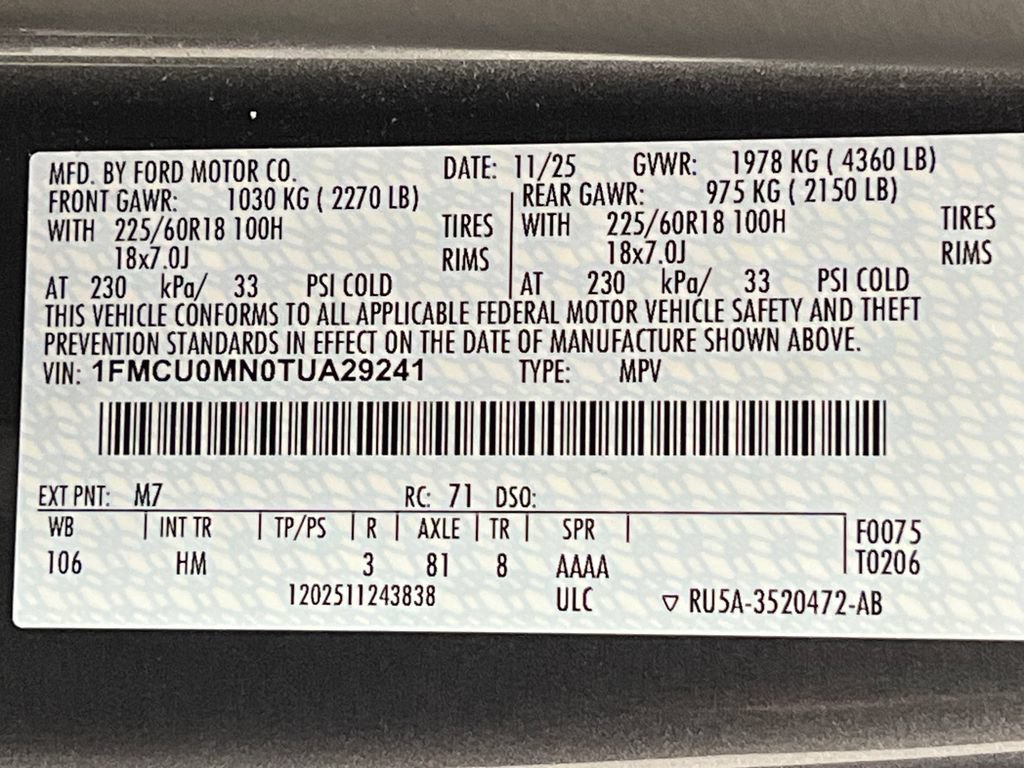 Used 2026 Ford Escape ST-Line FWD image 73