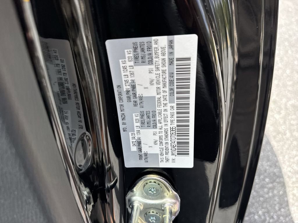 New 2026 MAZDA MX-5 Miata Sport RWD image 58