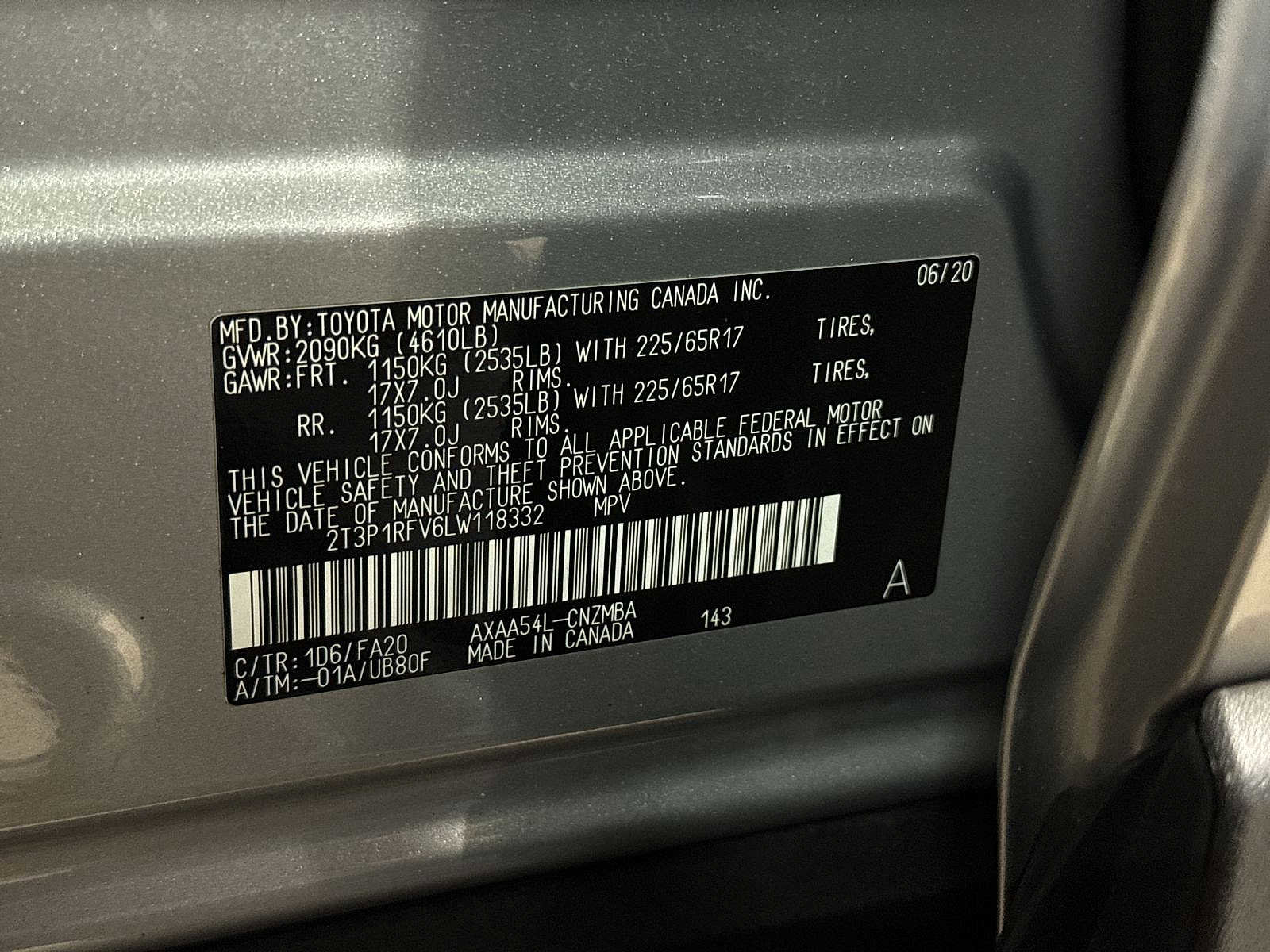 Used 2020 Toyota RAV4 XLE w/ Convenience Package AWD/4WD image 14