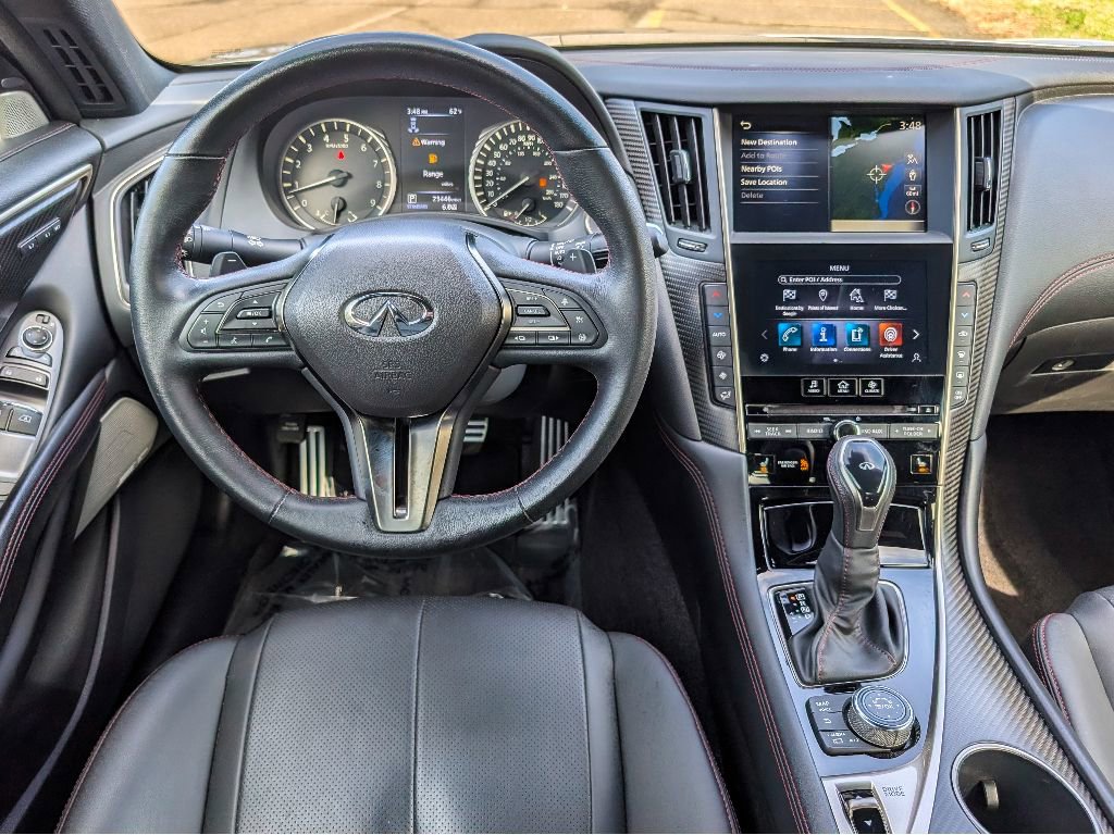 Used 2022 INFINITI Q60 Red Sport 400 image 22