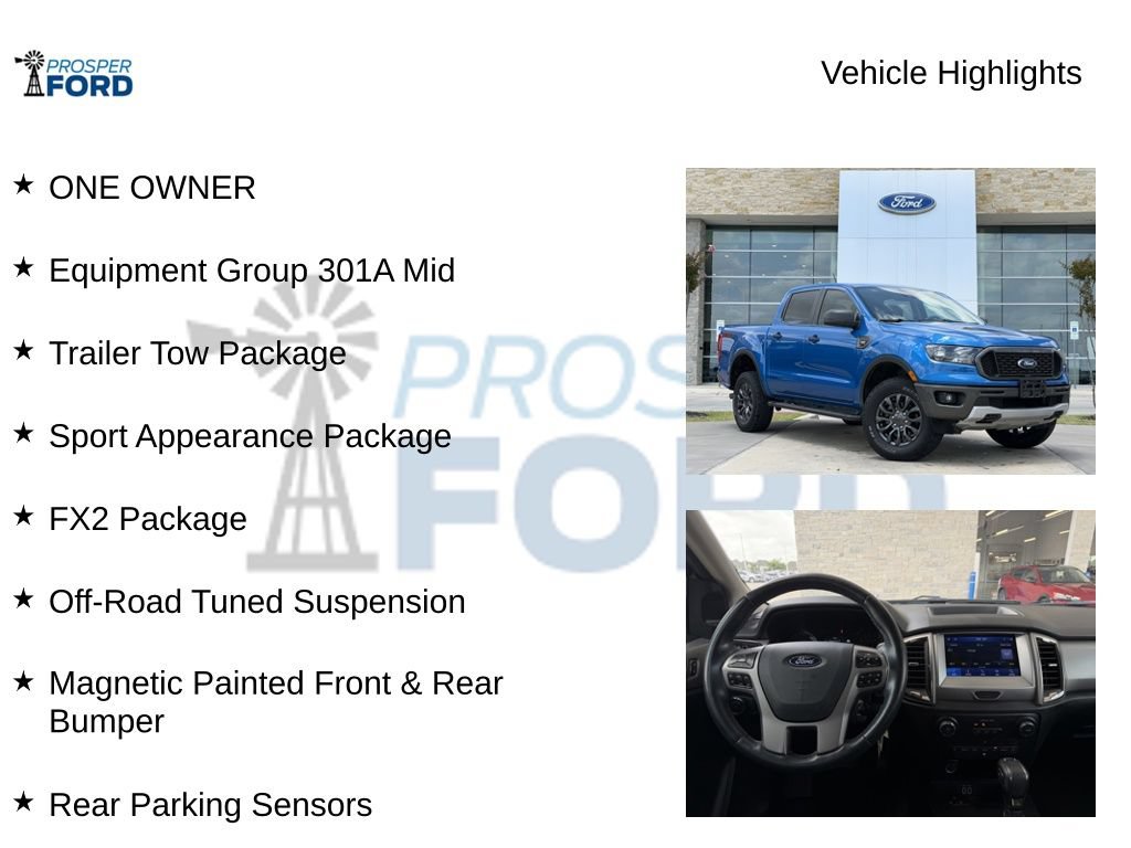 Used 2023 Ford Ranger XLT w/ Equipment Group 301A Mid RWD image 5